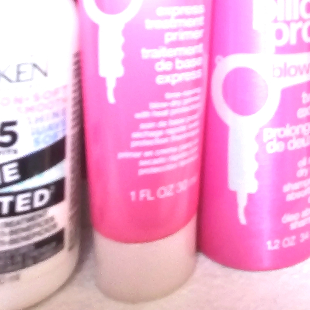 Redken Pillow Proof express treatment primer & Blow dry two day extender